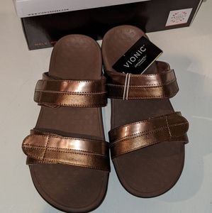 Bronze Vionic shoes